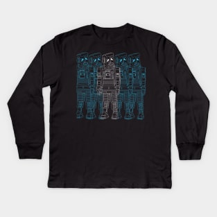 MARVIN - Marvin The Paranoid Android Kids Long Sleeve T-Shirt